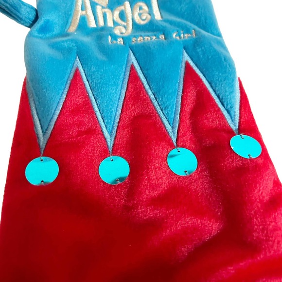 Angel Y2K La Senza Girl Velvet Christmas Stocking Vintage - Picture 3 of 6